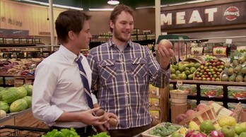 В продуктовом магазине